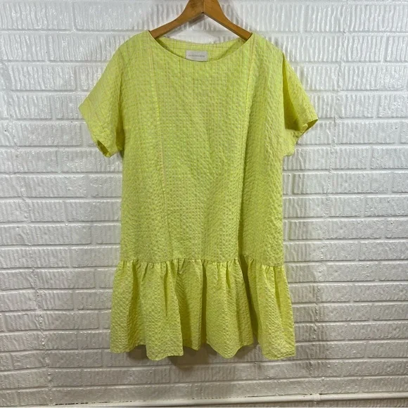 NWT Anthropologie Corey Lynn Calter Mariah Textured Mini Dress Medium - Picture 4 of 9